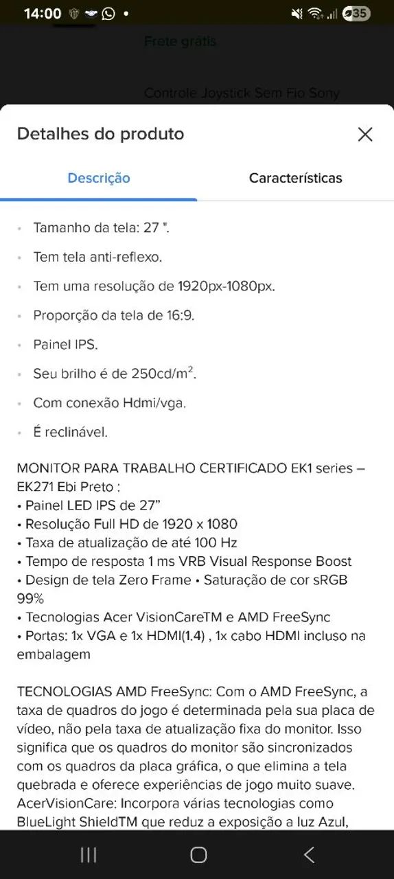 Monitor Acer 27' - Foto 5