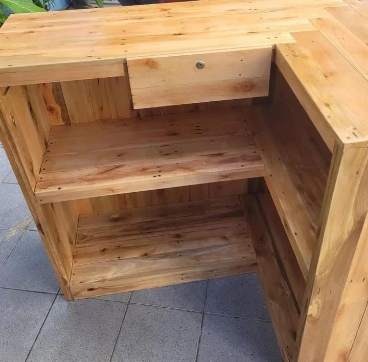 Vendo balcão em L - 700,00 - Foto 2