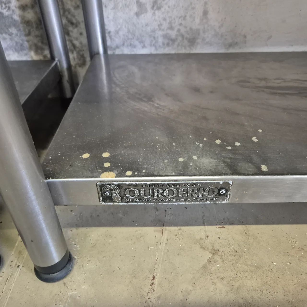 ? Mesa de Aço Inox Industrial OUROFRIO ? - Foto 2