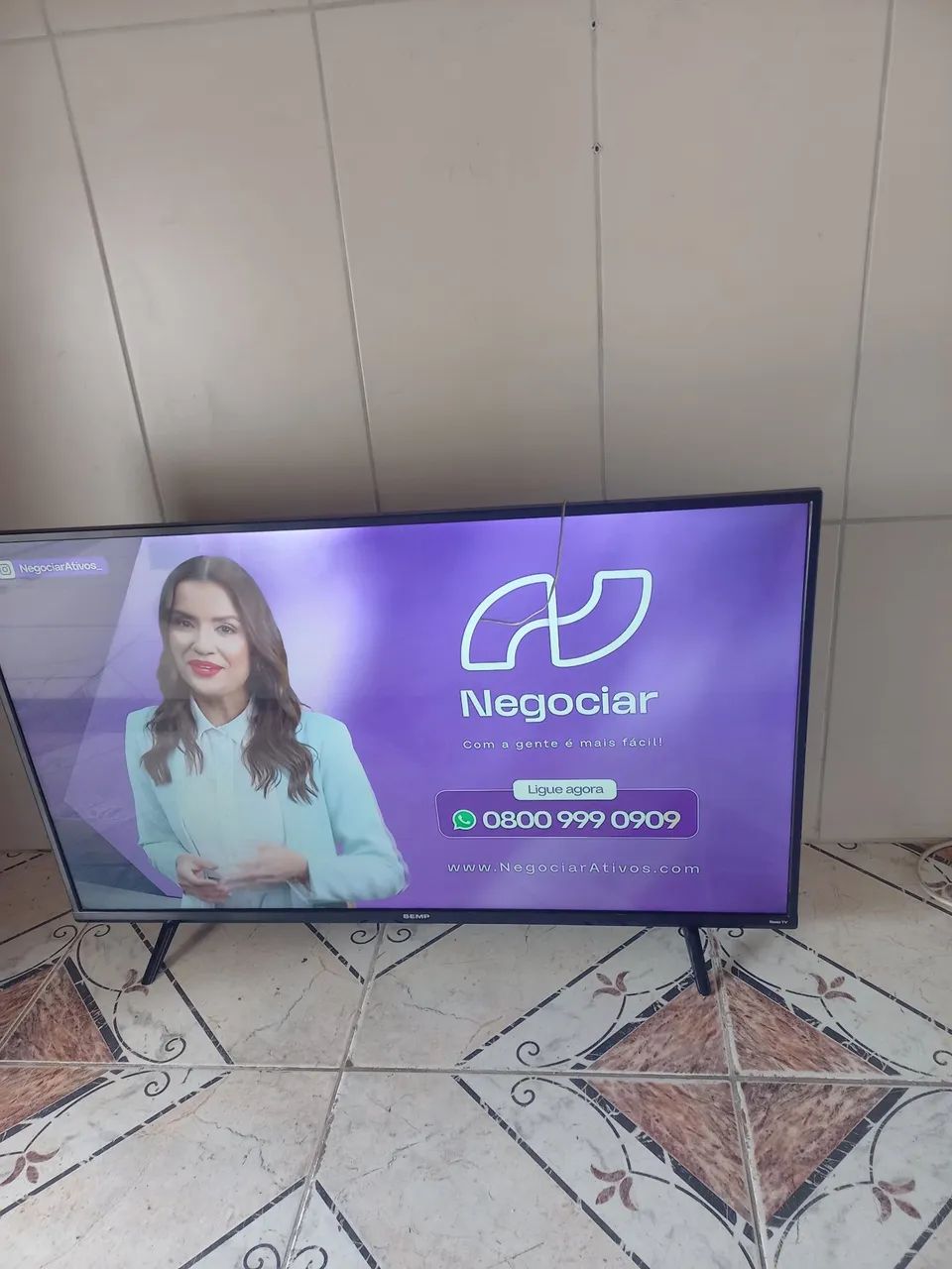 TV Semp 43 olegadas Seminova