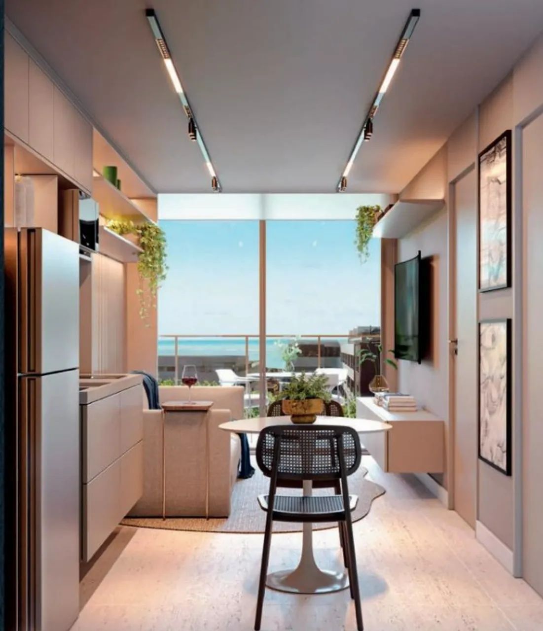 Apartamento em Tambaú com 01 quarto, varanda e ótima localização. - Foto 2