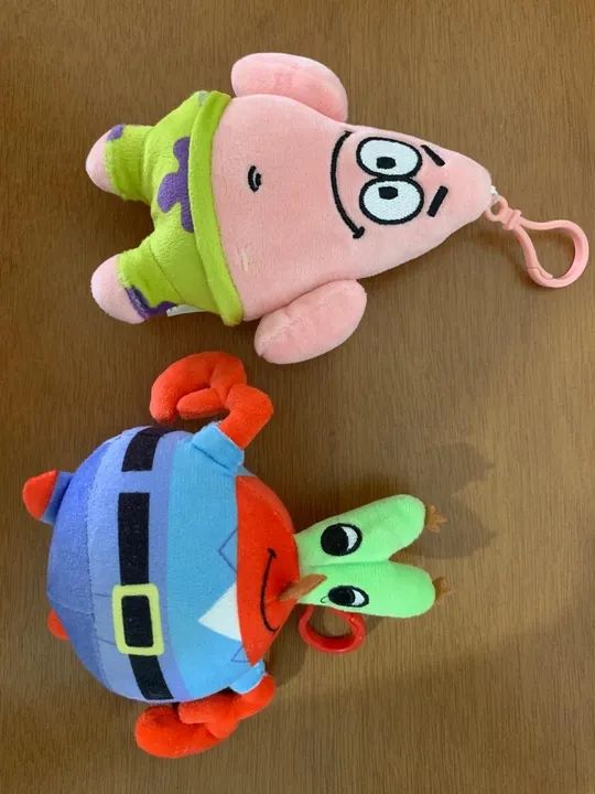 Bob Esponja Nickelodeon Chaveiros / Pelúcia Habib's - 2024