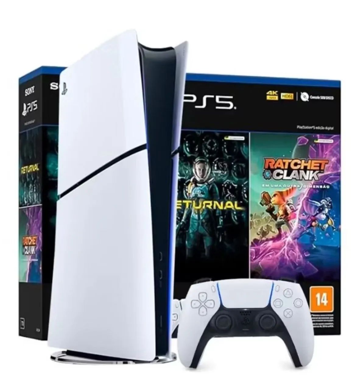 PS5 Slim 1TB Digital+ GARANTIA. Loja Fisica