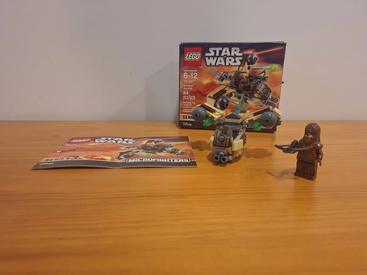 Lego Star Wars 75129 Caça do Chewie/ Wookie Gunship - Brinquedos e