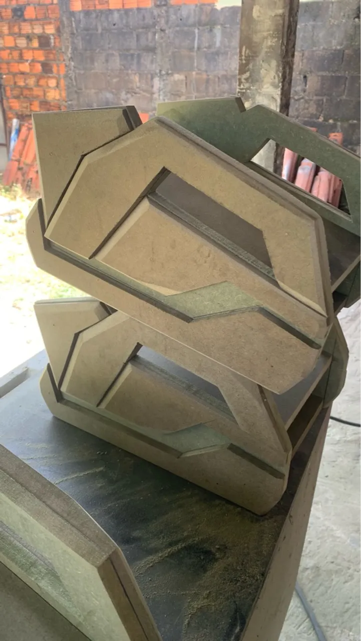 Rack móvel para player 1 din
