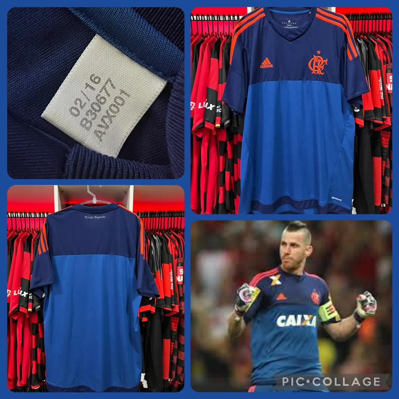 Camisa de Goleiro do Flamengo I - 2015