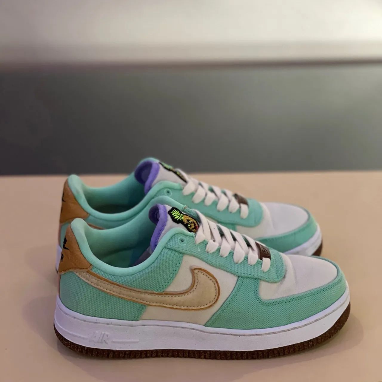 Nike Air Force 1 Low Pineapple tamanho 36 - Foto 2