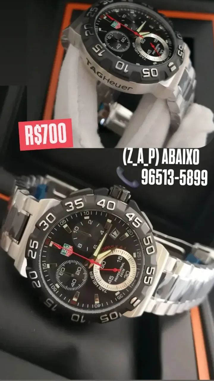 Relógio TAG HEUER F1 PROFESSIONAL MULTIFUNCIONAL  - Foto 2