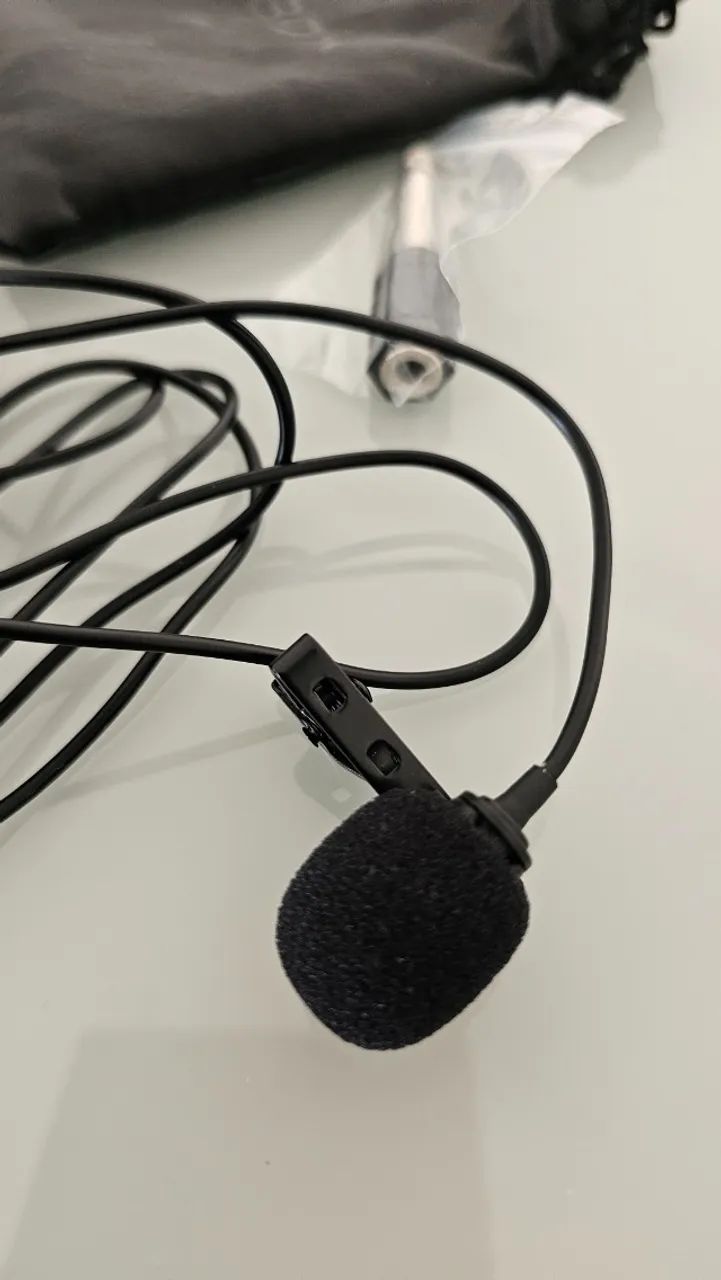 Microfone de Lapela BOYA BY-M1, Omni Direcional, Preto - streaming, smartphone, filmadoras - Foto 3