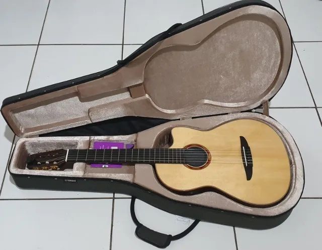 Violão Yamaha Ncx3 Nylon Sólido C/ Case Captação Atmosfeel - Foto 2
