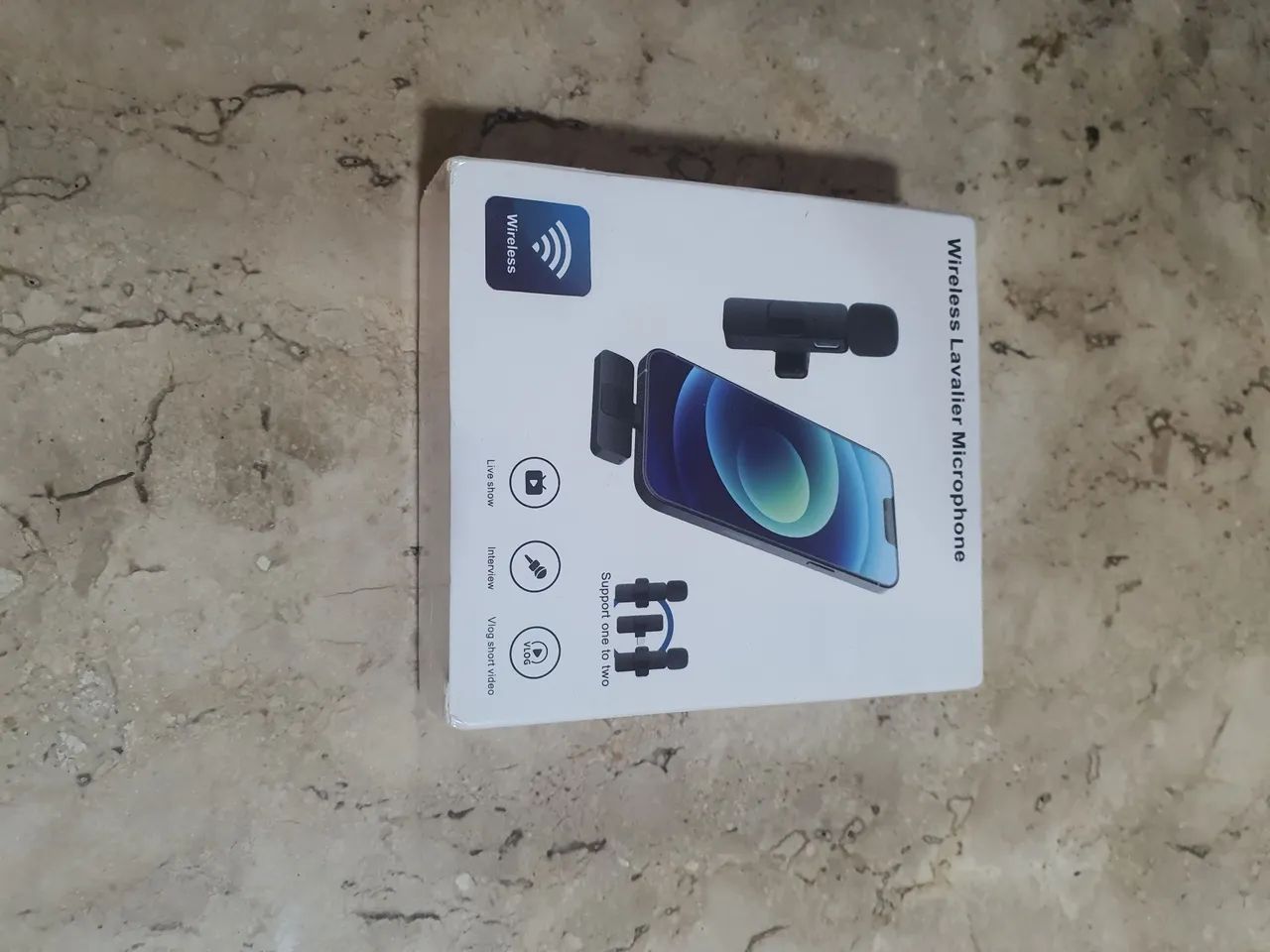 Microfone Lavalier sem fio - Foto 3