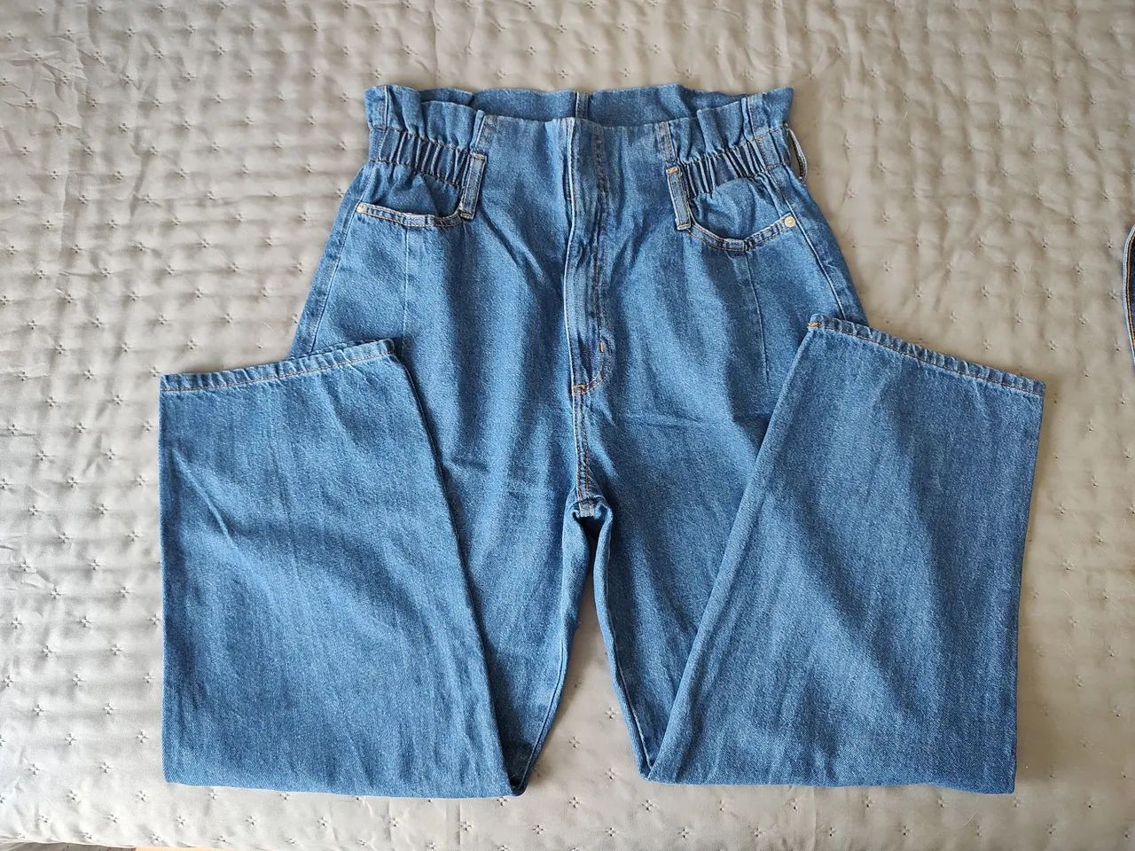 Calça Jeans Clochard pantacourt  - Foto 3