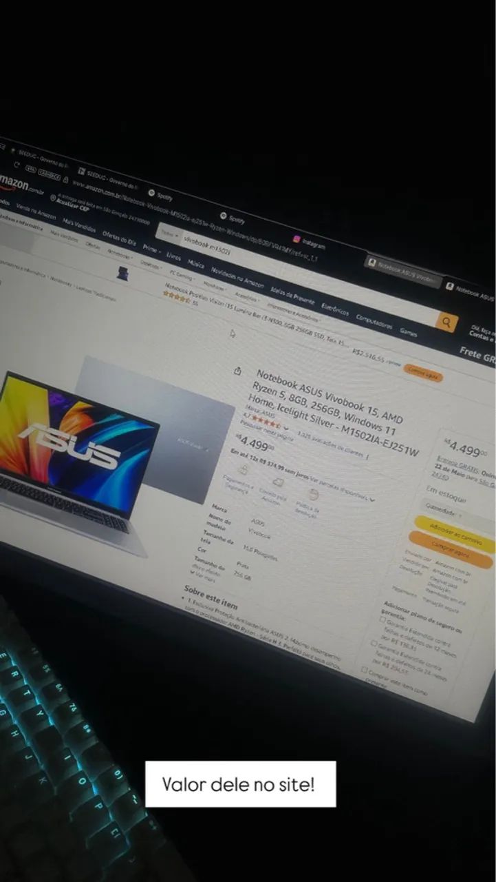Notebook Asus Vivobook