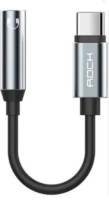Adaptador Conversor de áudio Rock Tipo C para P2 3,5 mm (versão A) - Foto 4