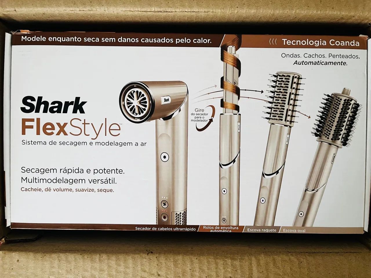 Secador de cabelo Shark FlexStyle, NOVO NA CAIXA