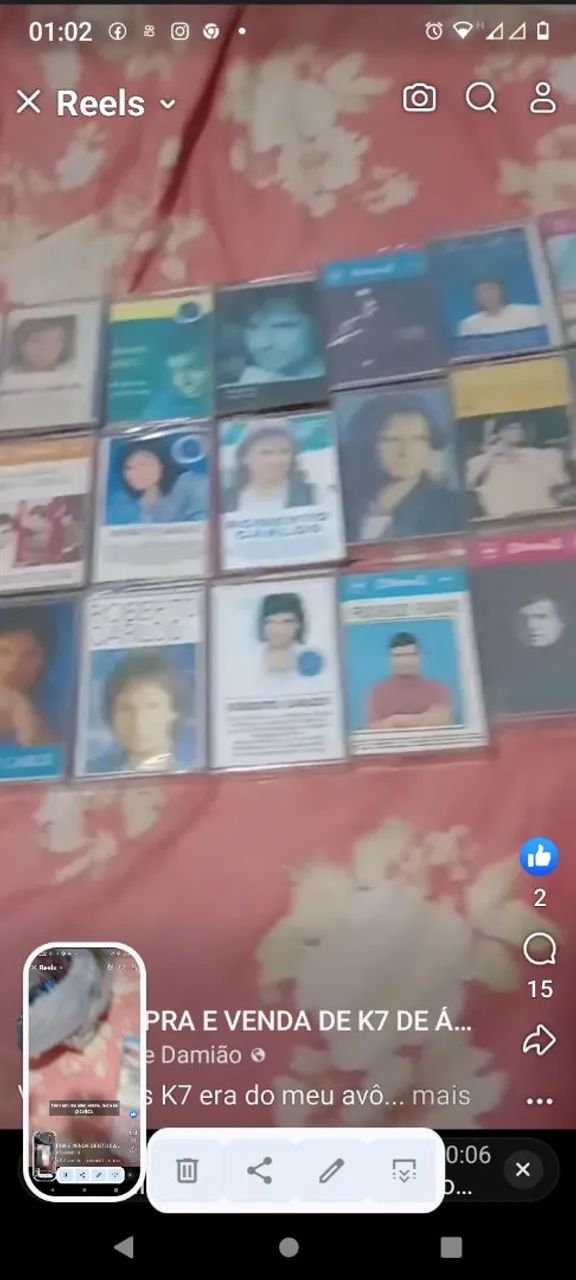 Vendo fitas k7 do Roberto Carlos  - Foto 3