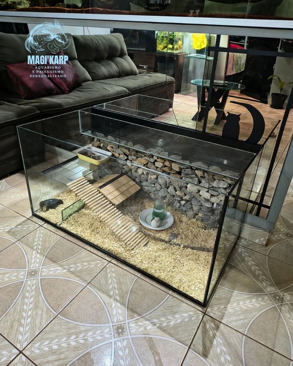 Terrário/Aquário 2 em 1 - Foto 4