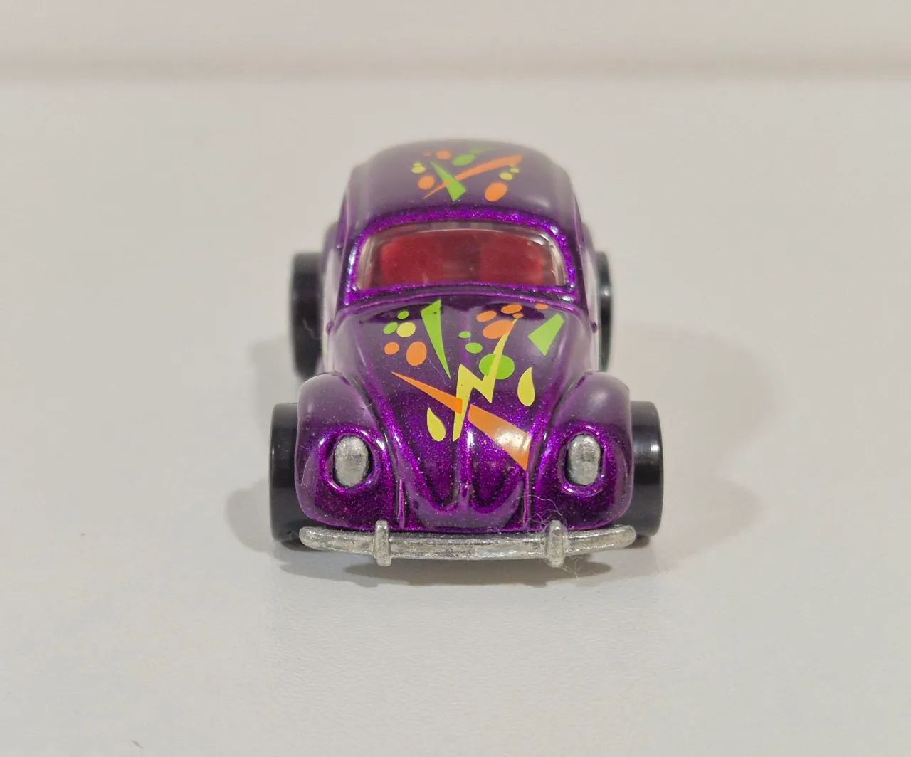 Hot Wheels Volkswagen Beetle Exclusivo Car Crusher Playset  - Foto 4