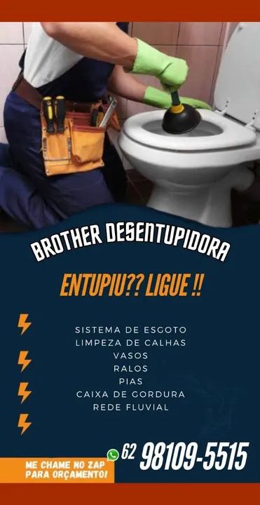 Desentupidora de Caixa de Esgoto, Caixa de Gordura (Top Service)