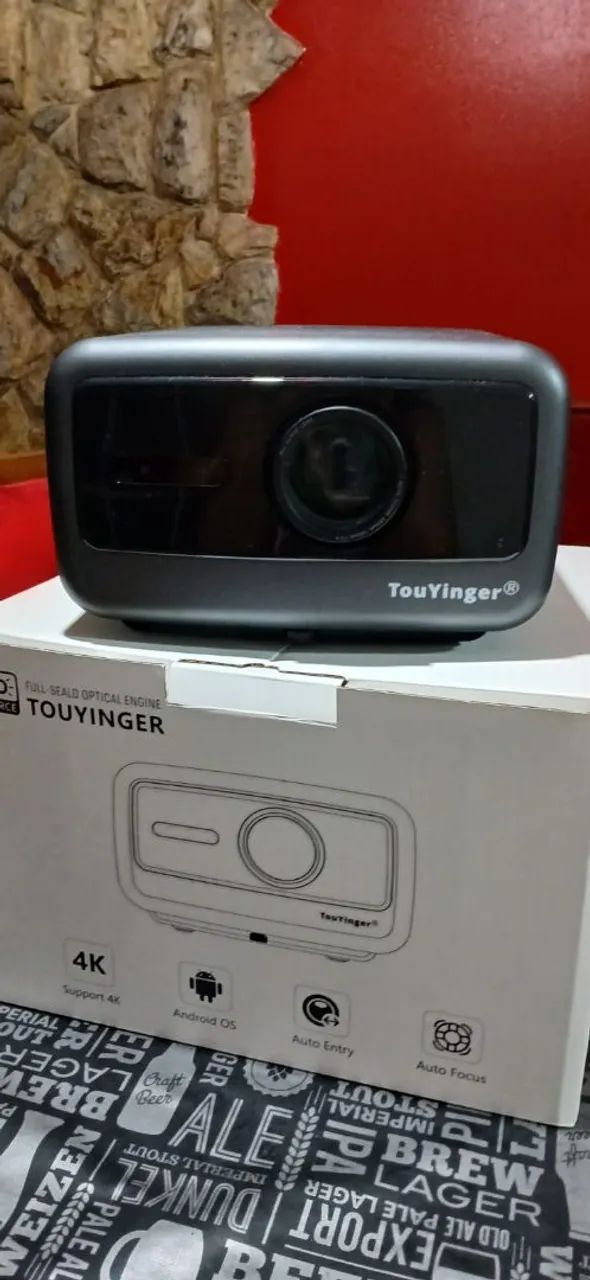 Projetor Touynger Q12W PRO - NOVO (Aberto Apenas para Teste e divulgação) - Foto 3