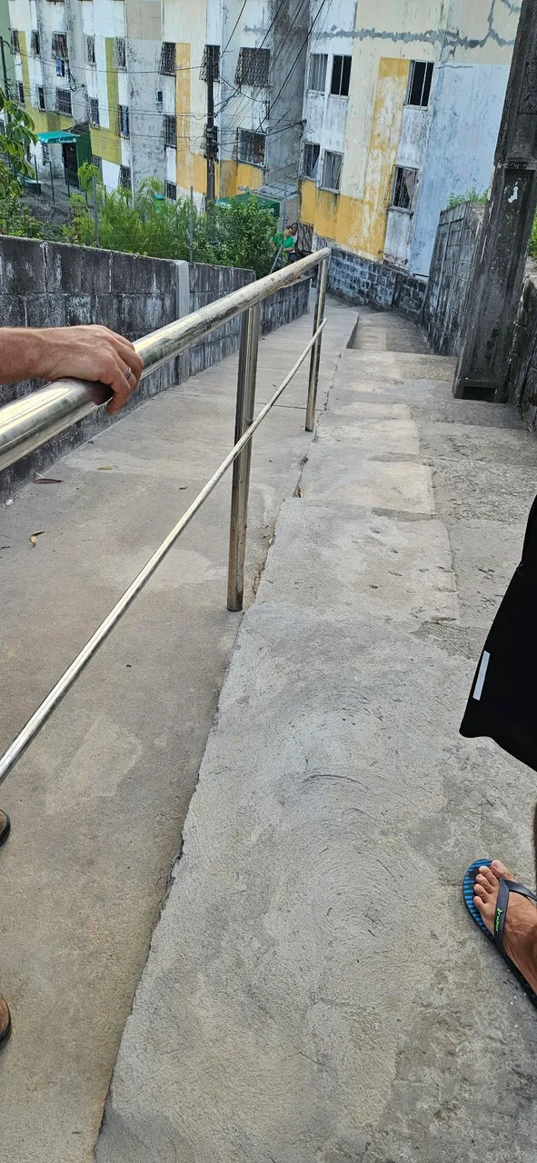 Corrimão em inox para Área Externa