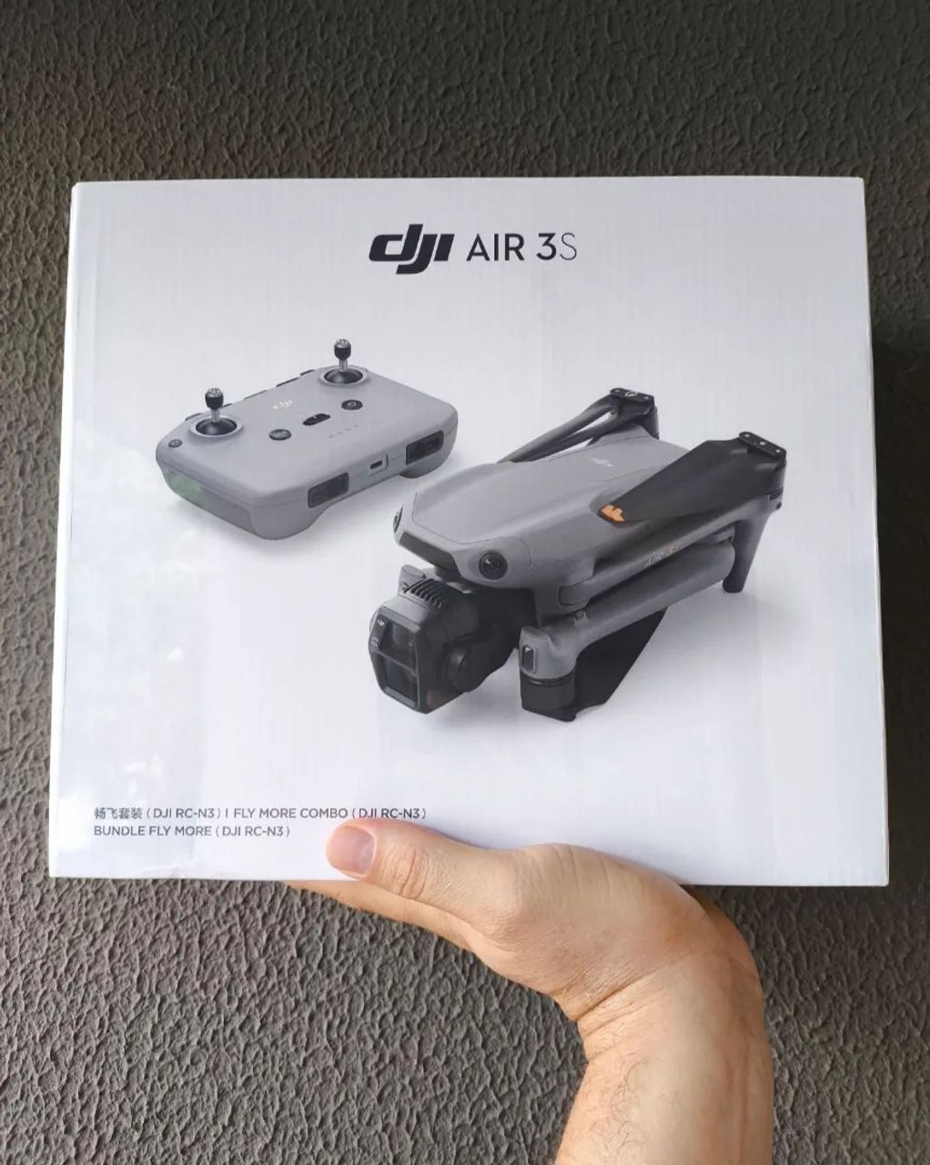 Drone DJI Air 3S Combo (Control Dji RC-N3) - Lacrado