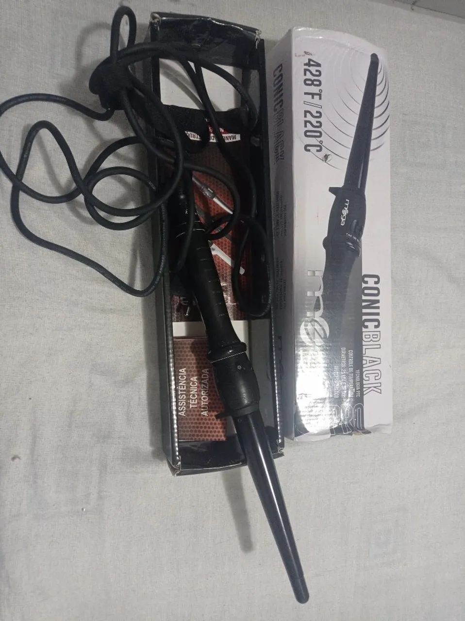Modelador de Cachos Conic Black Mega