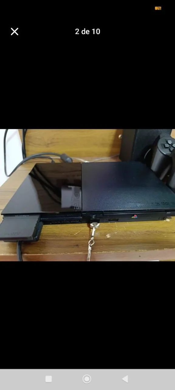 Playstation 2 conservado com vários jogos - Foto 2