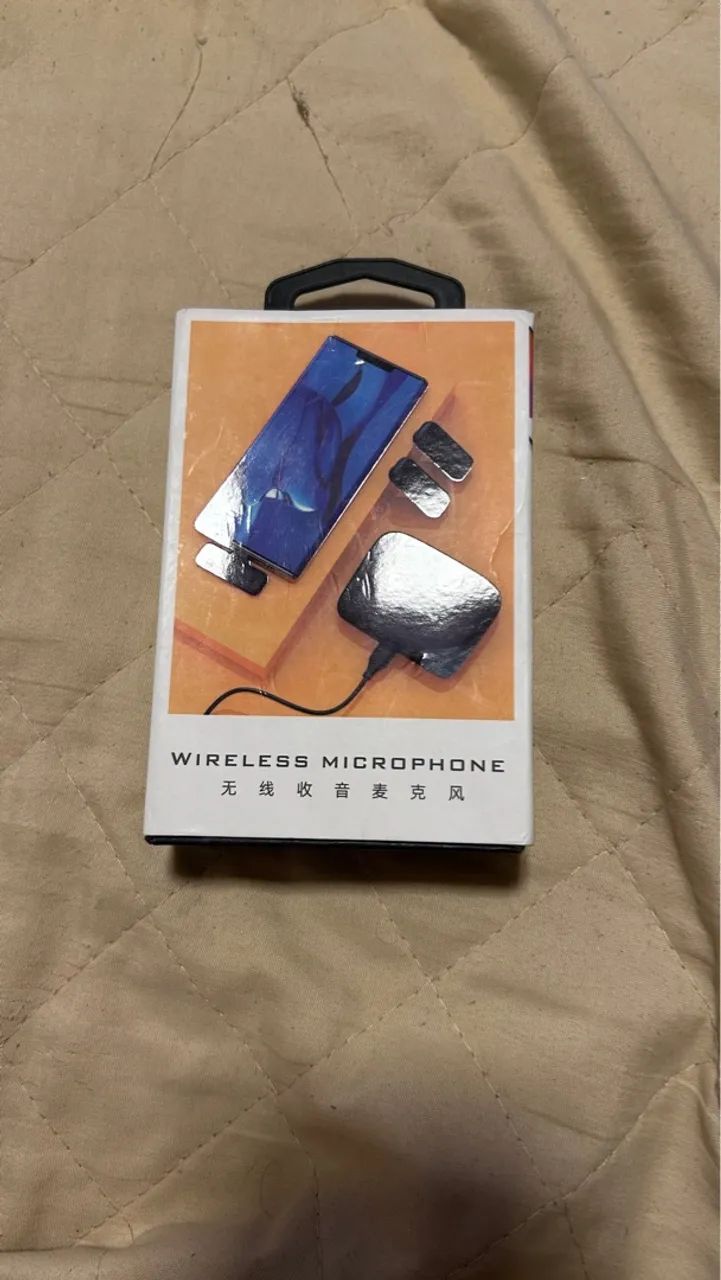 Microfone Sem Fio para Celular