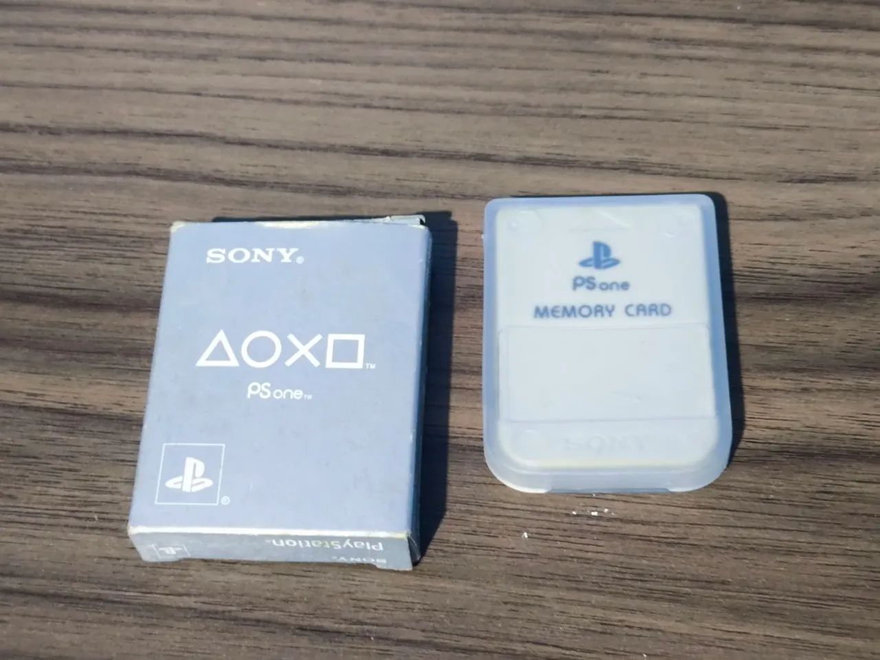 Memory card PlayStation 1 PS1 com caixinha 
