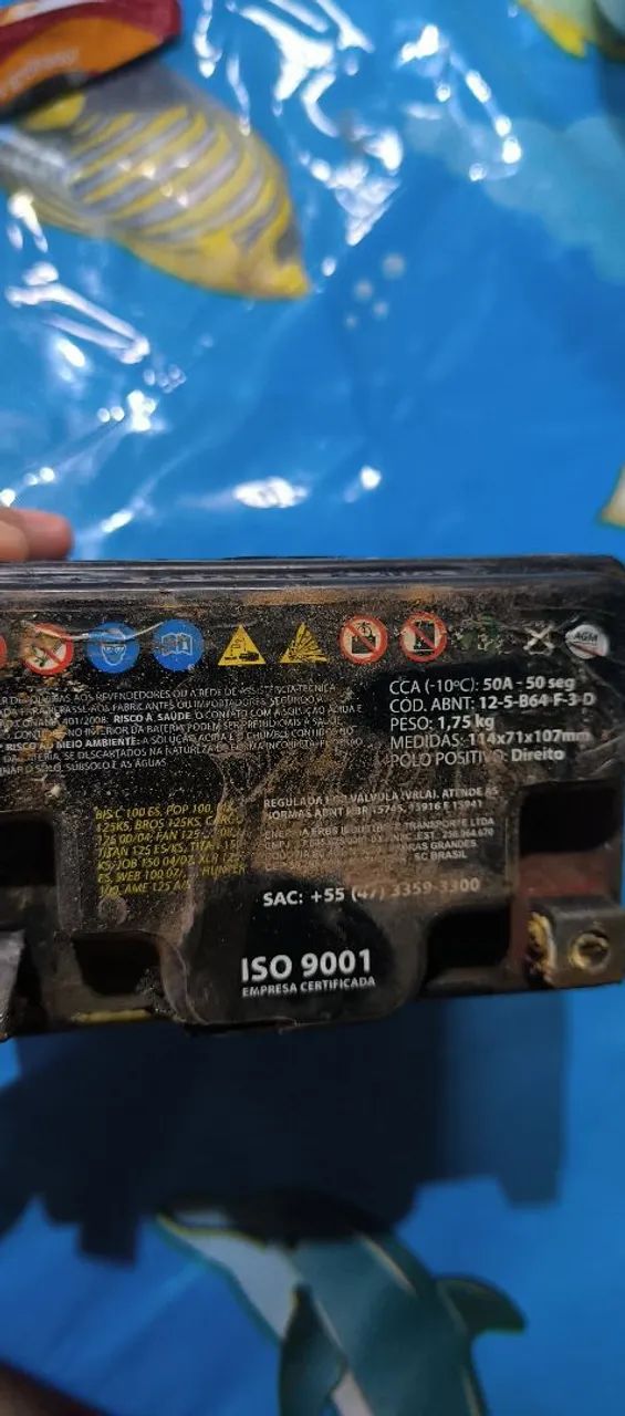 Bateria de Moto - Foto 3