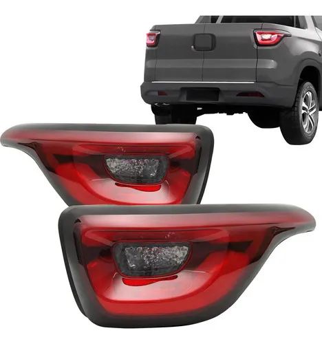 Par Lanterna Traseira Fiat Toro 2016 2017 2018 19 Á 2025 Led