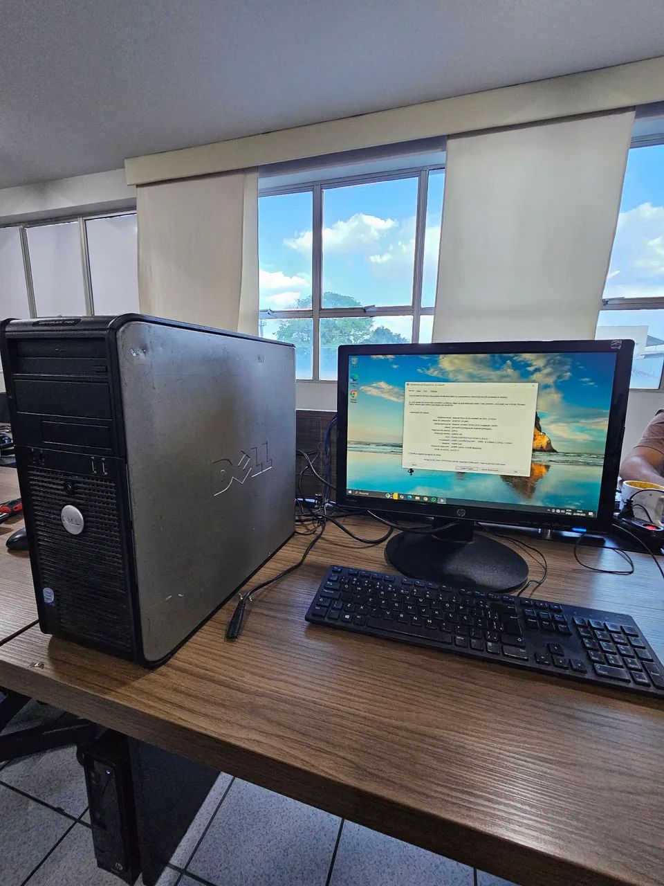 Computador Dell 5 GB RAM e SSD 120