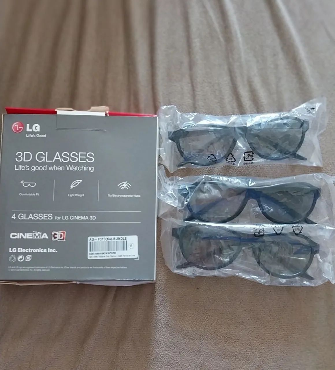 Óculos 3D LG  - Foto 4