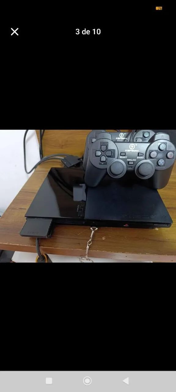 Playstation 2 conservado com vários jogos - Foto 3