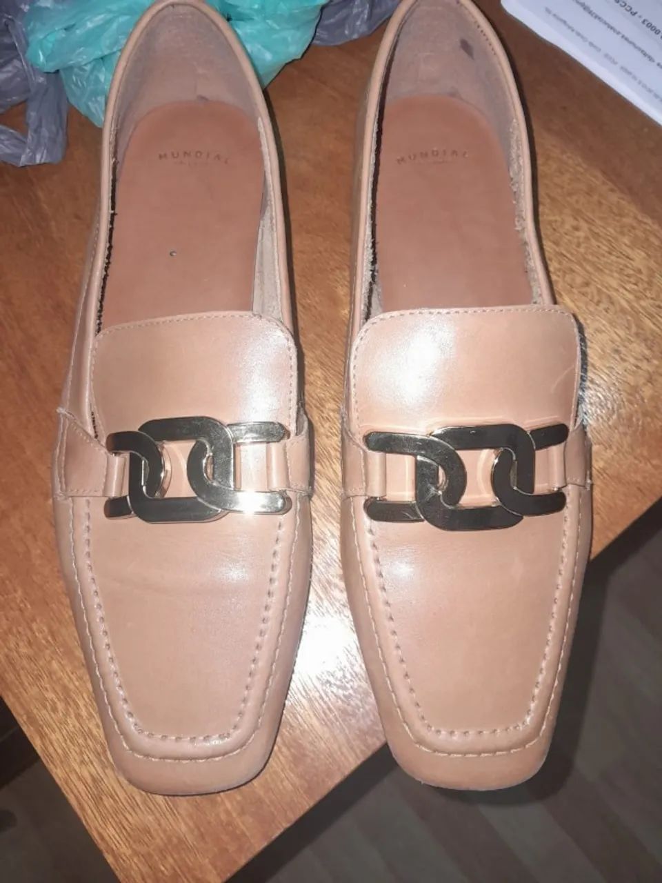Mocassim Feminino de Couro