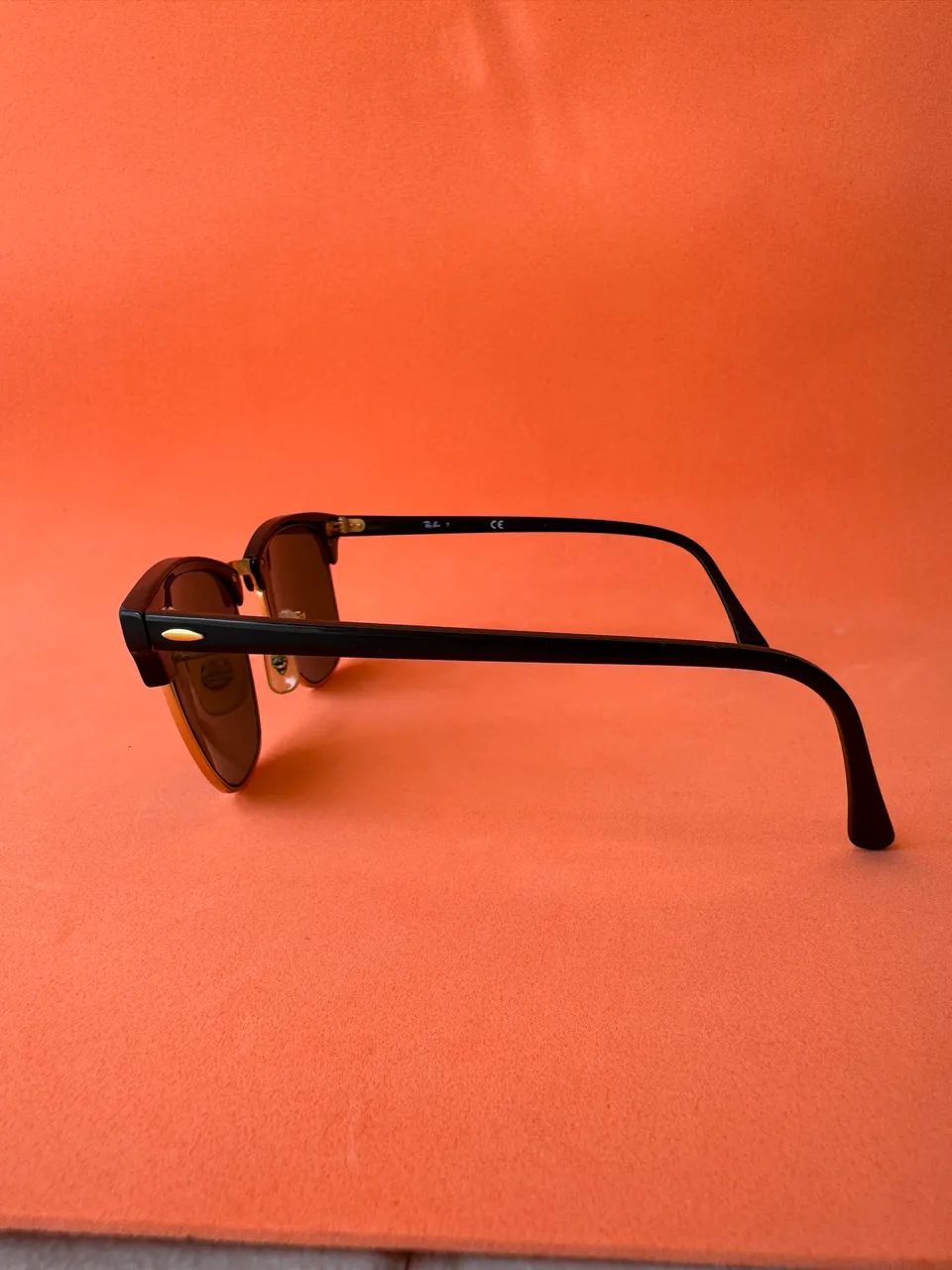 Óculos rayban clubmaster original seminovo - Foto 4