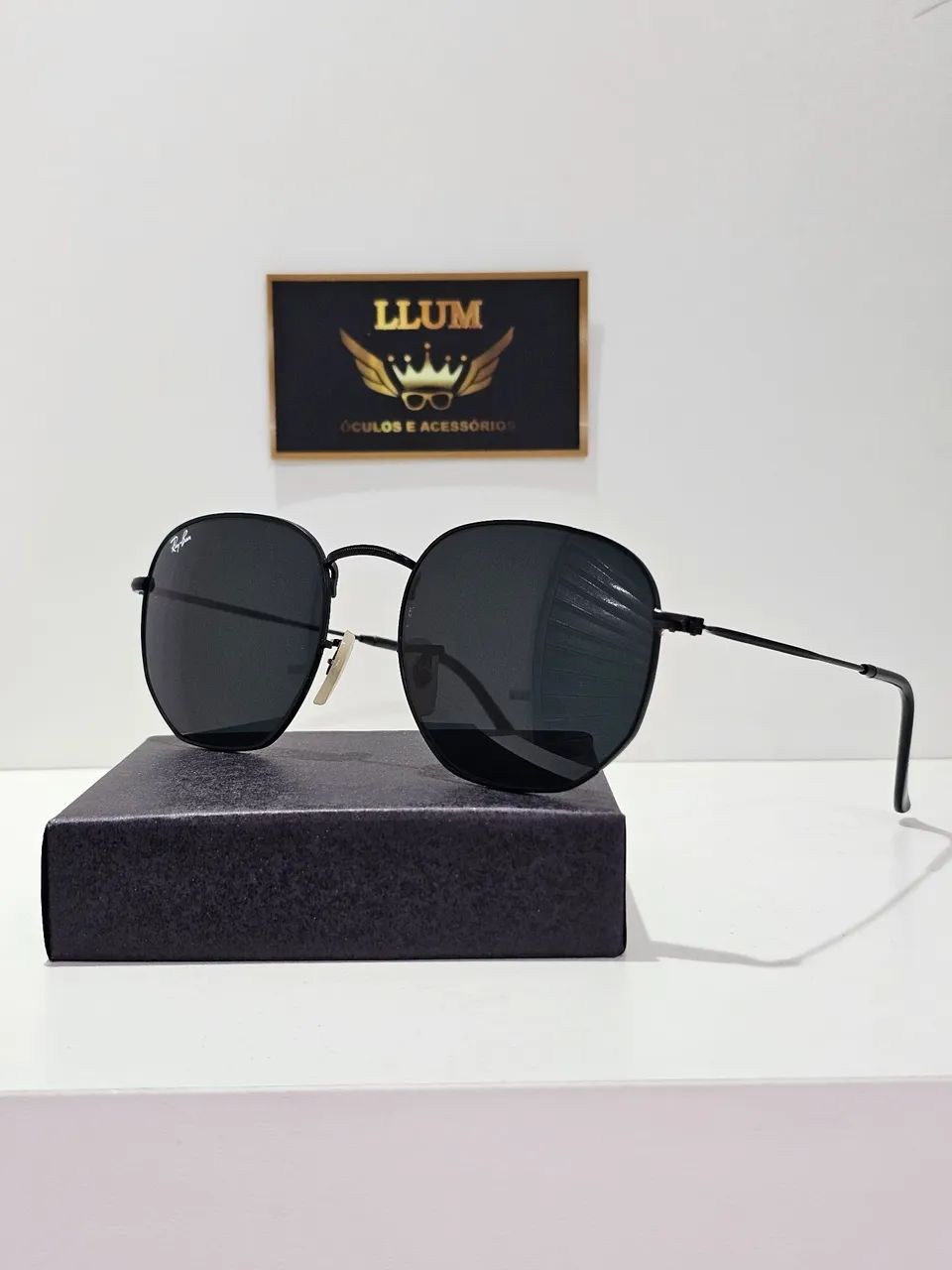 Óculos de Sol RB Hexagonal  - Foto 2
