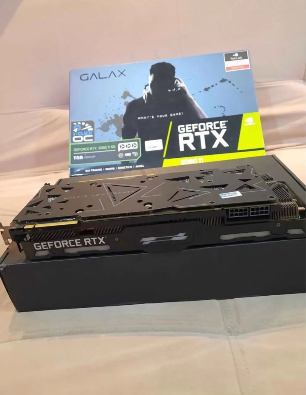 Placa de Vídeo GeForce RTX 2080ti Galax 11Gb - Foto 3