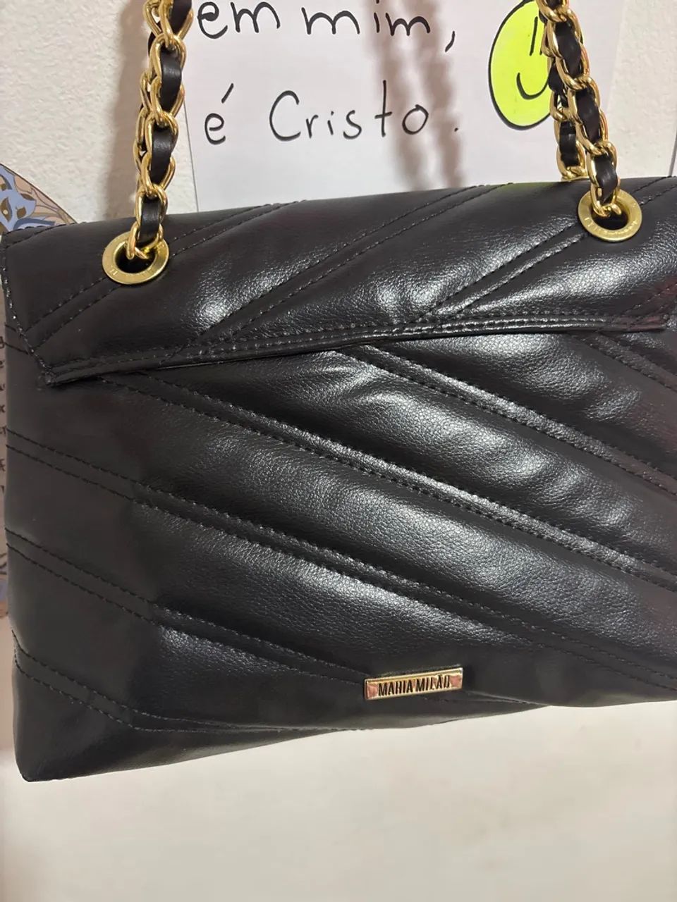 Bolsa preta Maria Milão - Foto 3