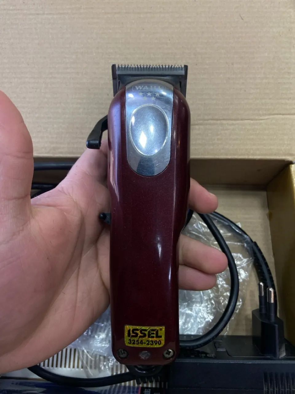 Máquina de cortar cabelo profissional Wahl Magic clip - Foto 2