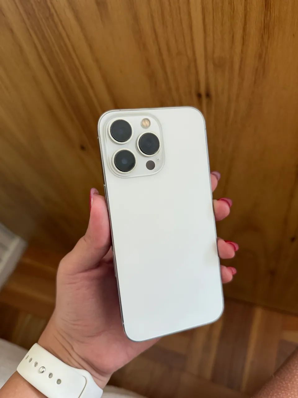 iPhone13pro 128ギガ　シルバーホワイト Apple iPhone 13 Pro 128GB Prateado Tela 6,1” - 12MP iOS - iPhone