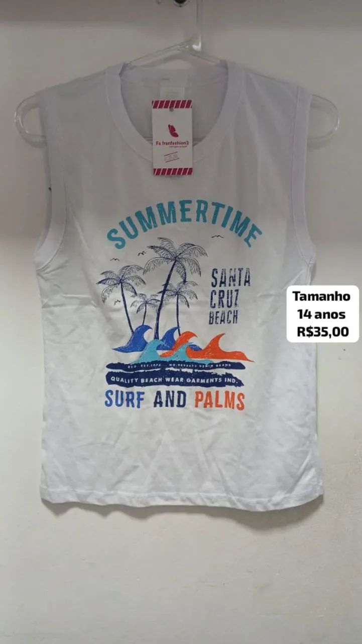 Blusa infantil infanto-juvenil em algodão  - Foto 3