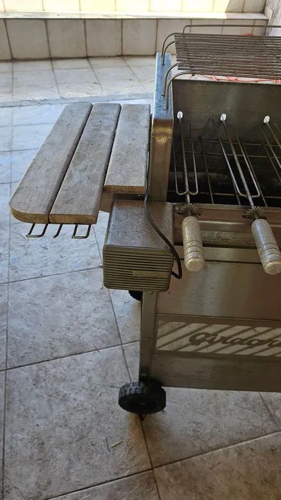 Churrasqueira Giragrill Prata - Foto 3