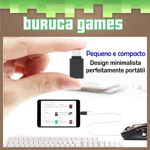 Adaptador OTG USB Tipo C para USB - Foto 5