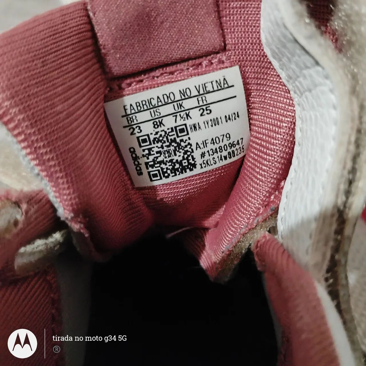 Tênis Infantil Disney adidas Tensaur Minnie - Original pouco uso <br>$200<br>Tam 23 - Foto 4