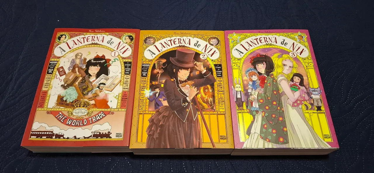 A lanterna de Nix - completo em 3 vols