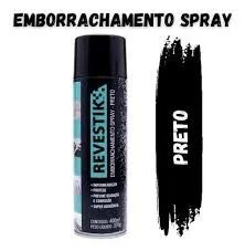  Emborrachamento spray 400ml preto Revestik TBR