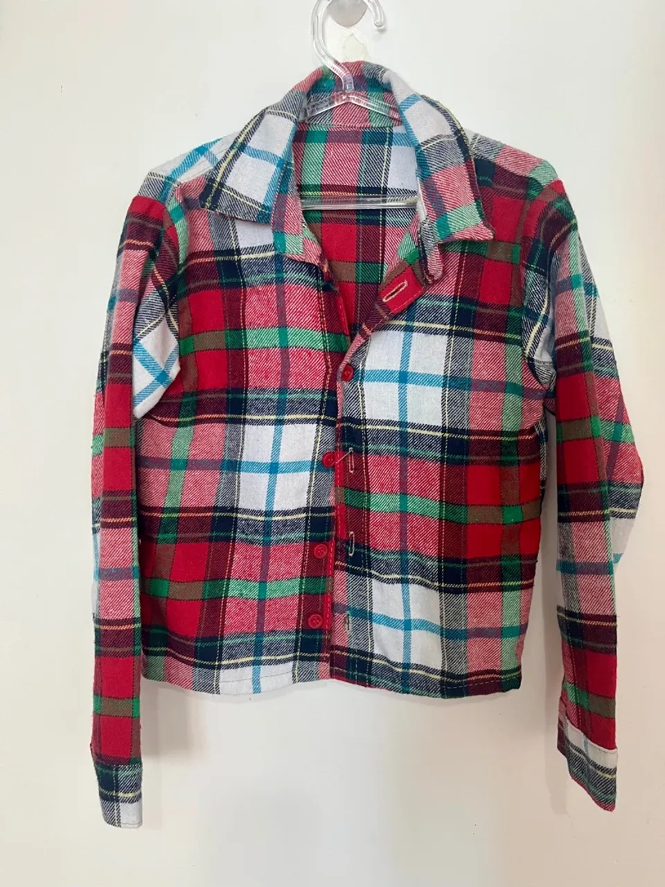 Camisa xadrez infantil
