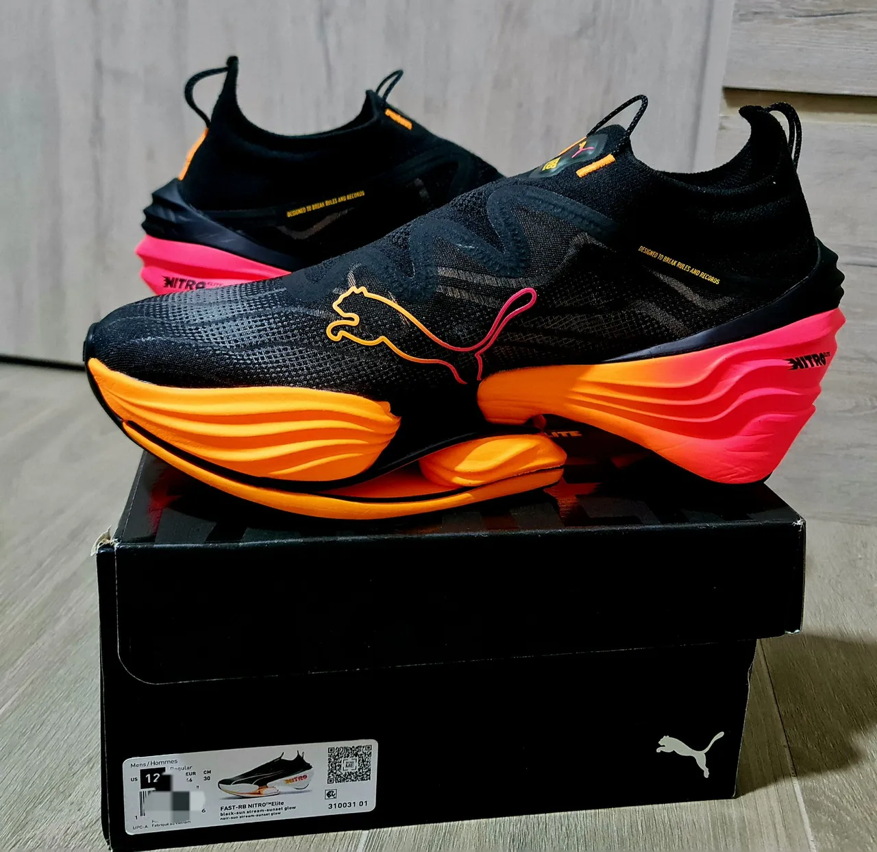 Tênis Puma Fast-R RB NITRO Protótipo Elite Tam. 44BR/12US - NOVO